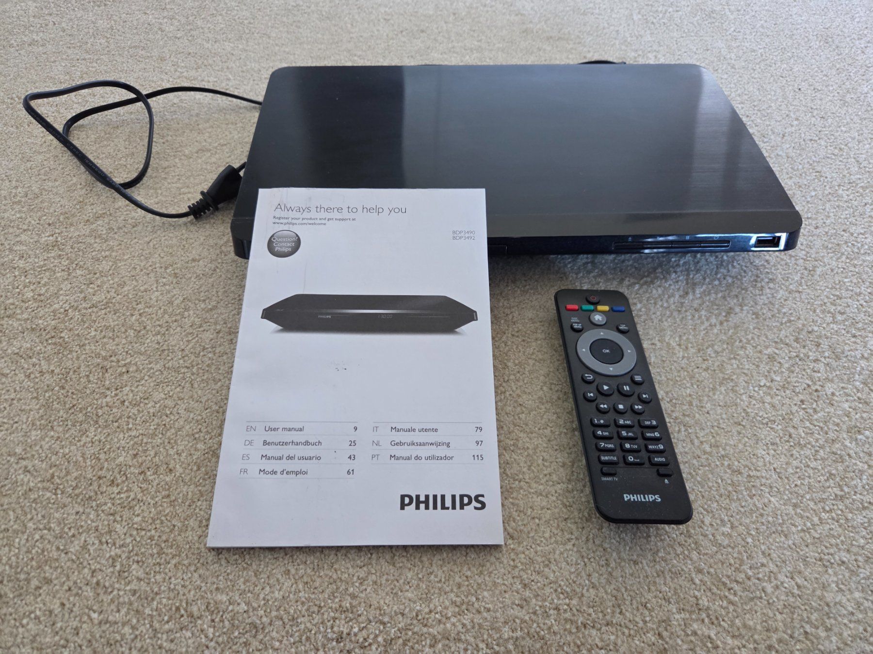 Philips Audio- & Mediensysteme: Philips BDP3490 - Blue Ray / DVD Player – Gebraucht aus Hünenberg von pma_dm5g 5