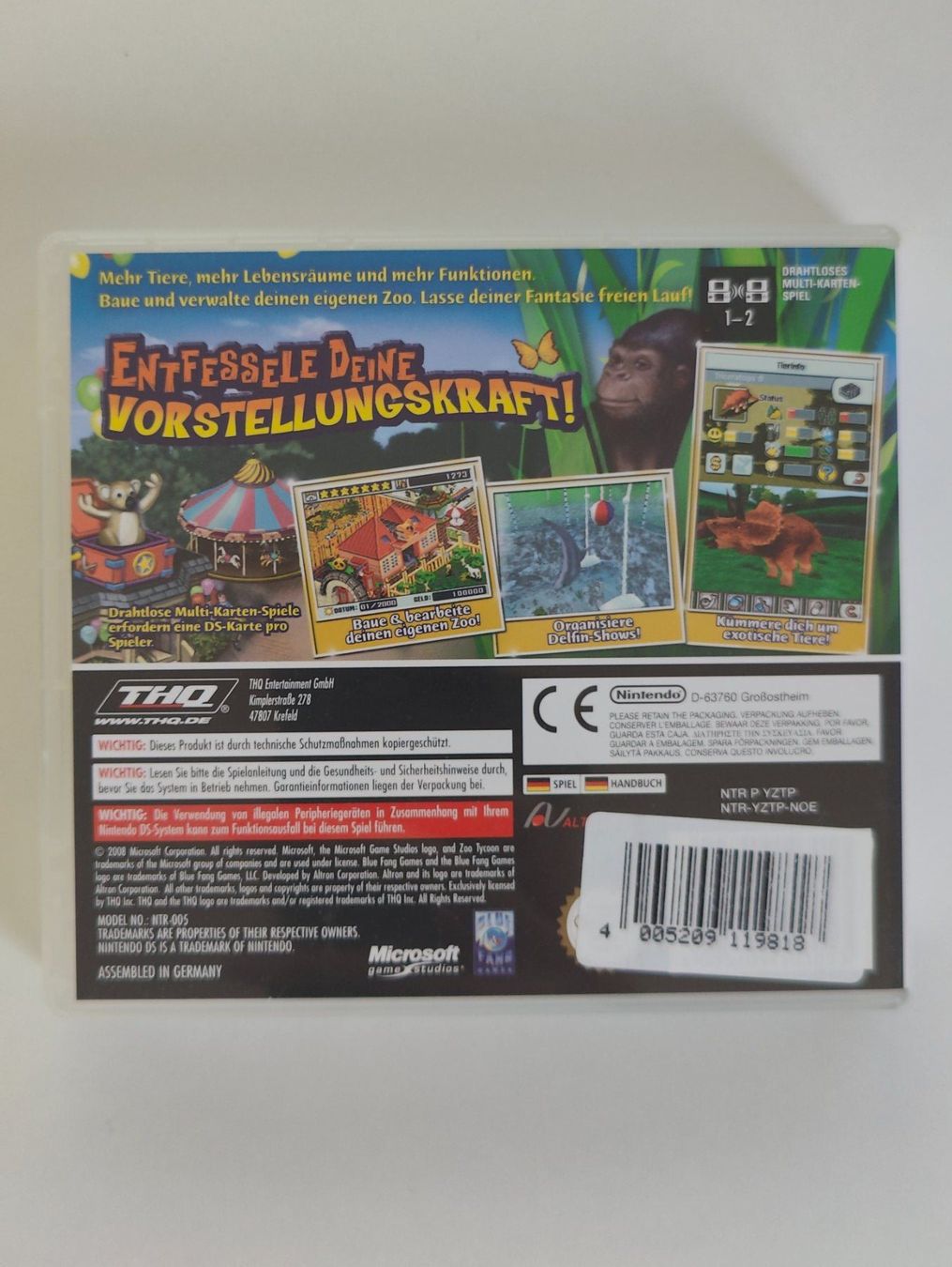 Nintendo Spiele: Zoo Tycoon 2 - Nintendo DS – Gebraucht aus Dintikon von Nightcom 1