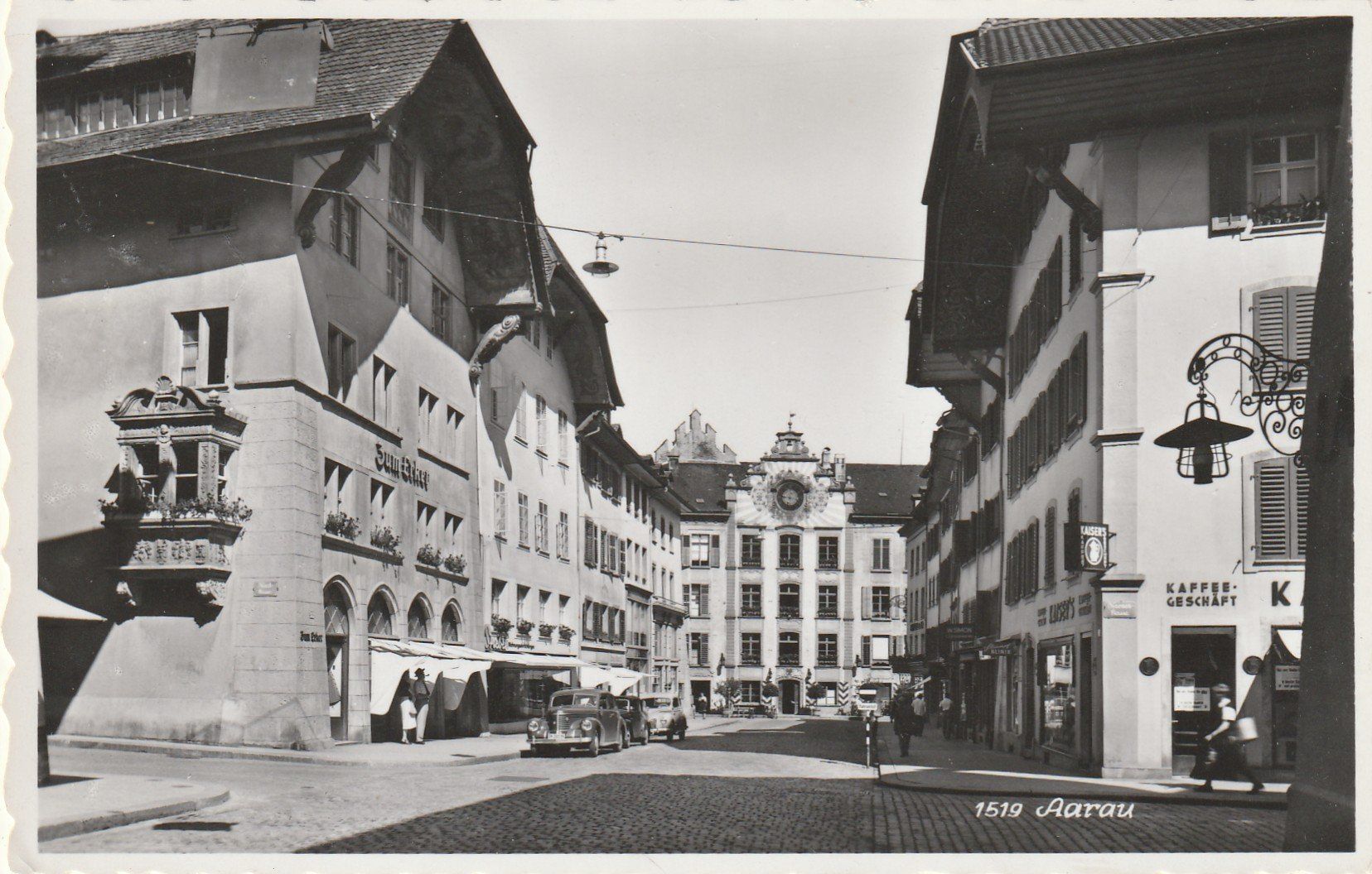 Cartes postales: Aarau Strassenszene – D'occasion à Rorschacherberg par fratovi2