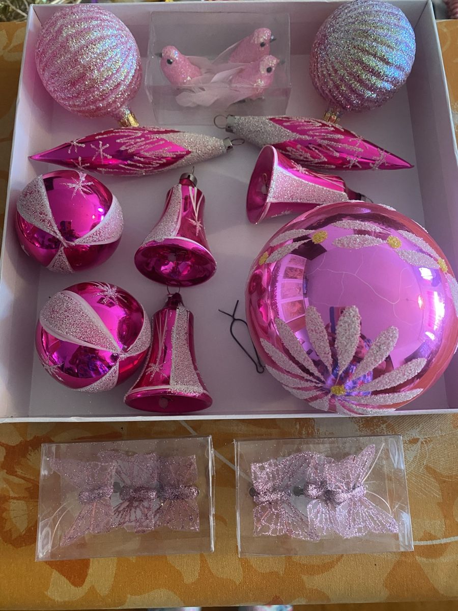 Toutes les décorations: Weihnachts-set pink – D'occasion à Emmenbrücke par slonecek