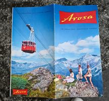 1959 Faltprospekt AROSA Sommer