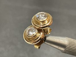 Ohrstecker Diamant 18k Gold