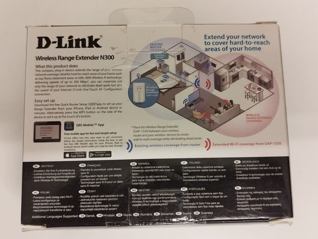 Dlink WiFi: D-Link DAP-1320 Wireless Range Extender N300 – D'occasion à Bedano par fmilos 1
