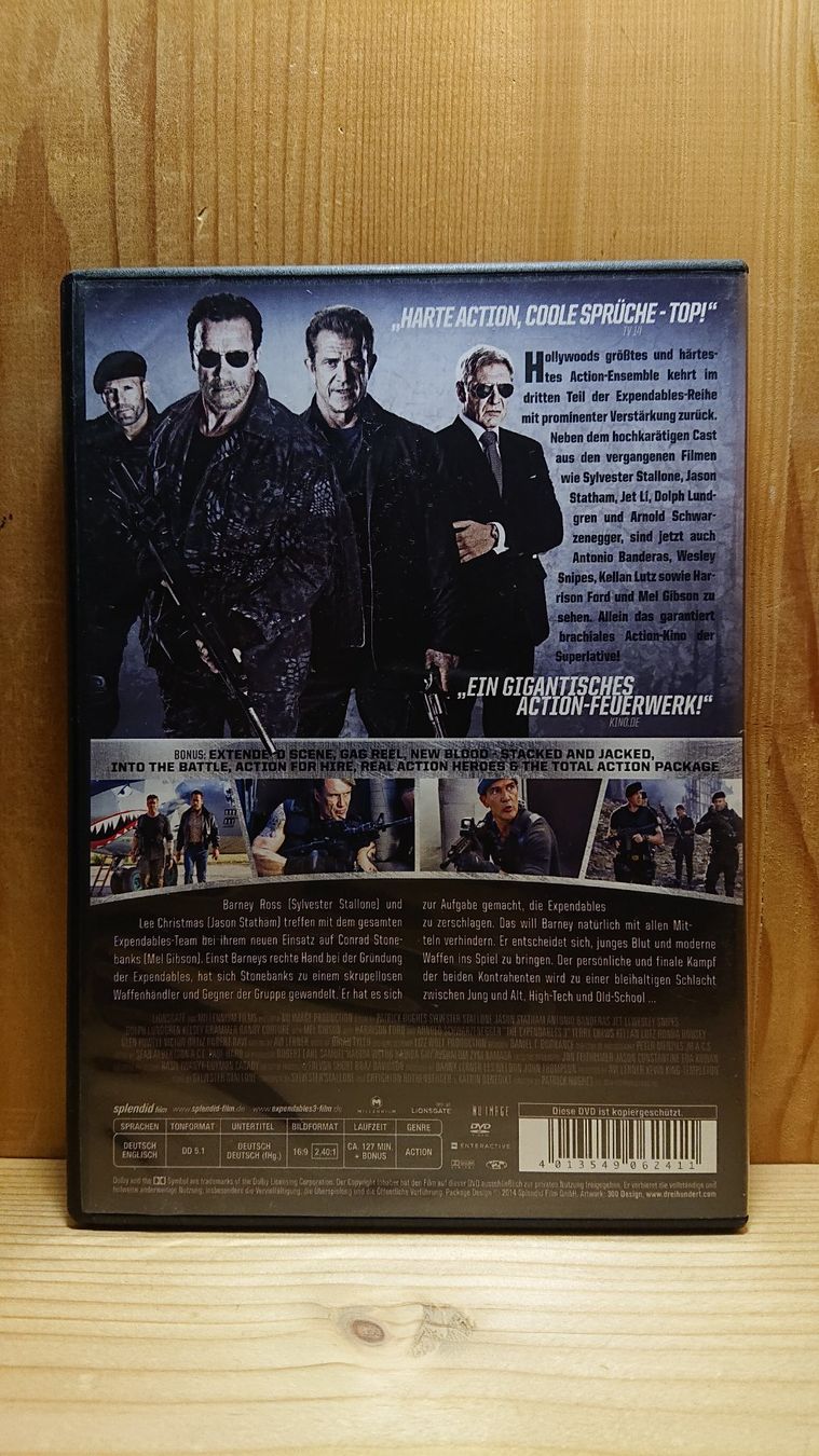 Alle DVDs: THE EXPENDABLES 1 bis 3 auf DVD – Gebraucht aus Wilderswil von Exebub 4