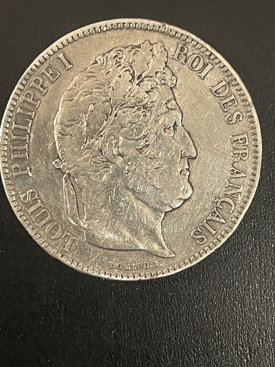 Tutti le monete: 5 FRANCS LOUIS PHILIPPE 1834H – Usato da Troinex venduto da SilverBullion 1