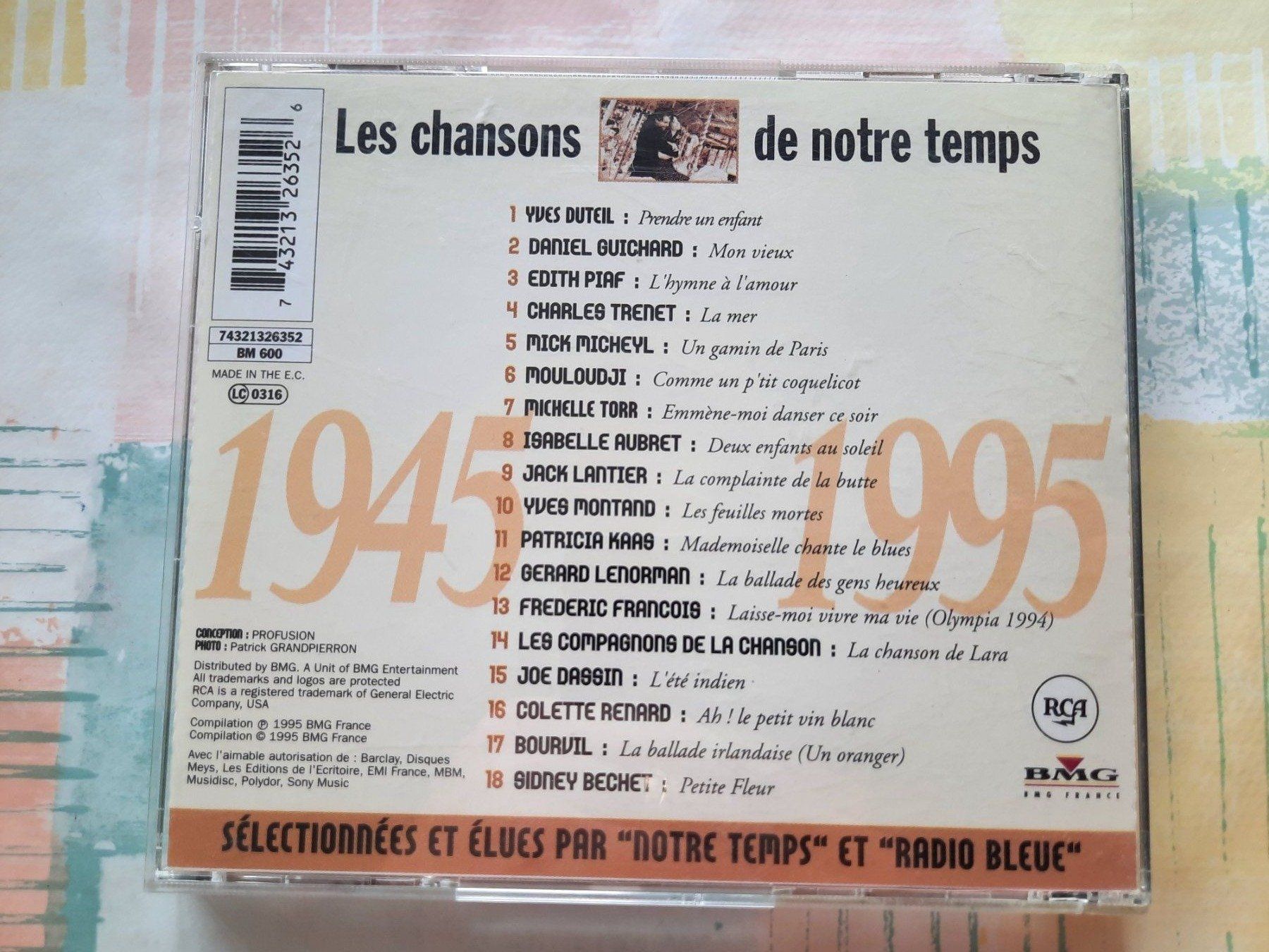 CDs: CD Les chansons de notre temps 1945 - 1995 – Gebraucht aus Pully von bro_n52j 1