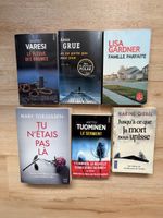Lot de 6 livres policiers en français