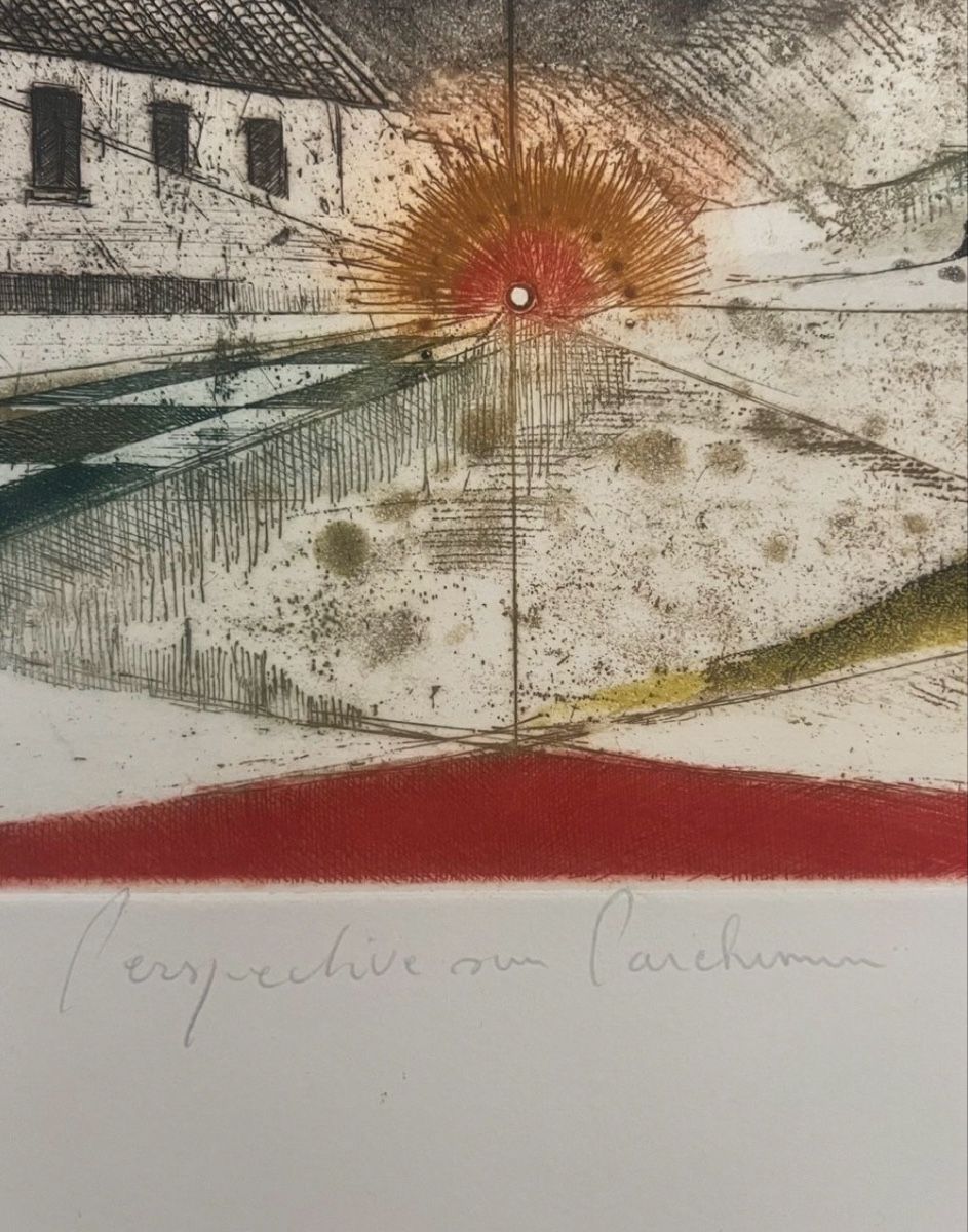 Grafiken & Lithographien: Rene Carcan, Handsigniert, nummeriert – Gebraucht aus Rain von Pic-Ass 3