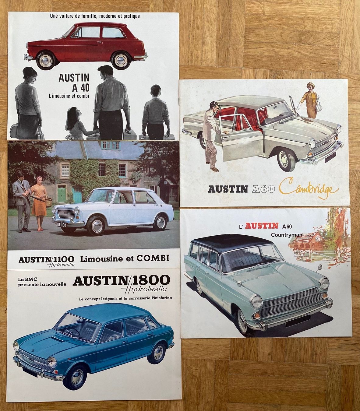 Austin Dokumente: AUSTIN A 40 / 1100 / 1800 / A60 – Gebraucht aus Oftringen von Stukaof