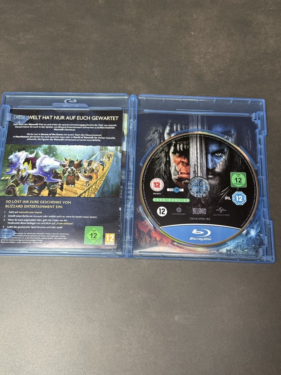 Tutti i DVDs: Warcraft The Beginning Blu-ray Film – Usato da Wallbach venduto da ale_db7t 2