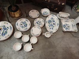 Villeroy & Boch Phoenix blau Geschirrset NICHT komplett