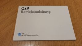 VW Golf Betriebsanleitung - Da weiss man, was man hat. 1987