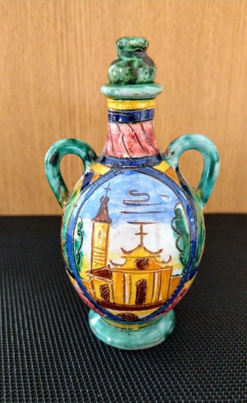 Vasi & Recipienti: Vase/Krug Majolika 1950er – Usato da Schaffhausen venduto da robuco