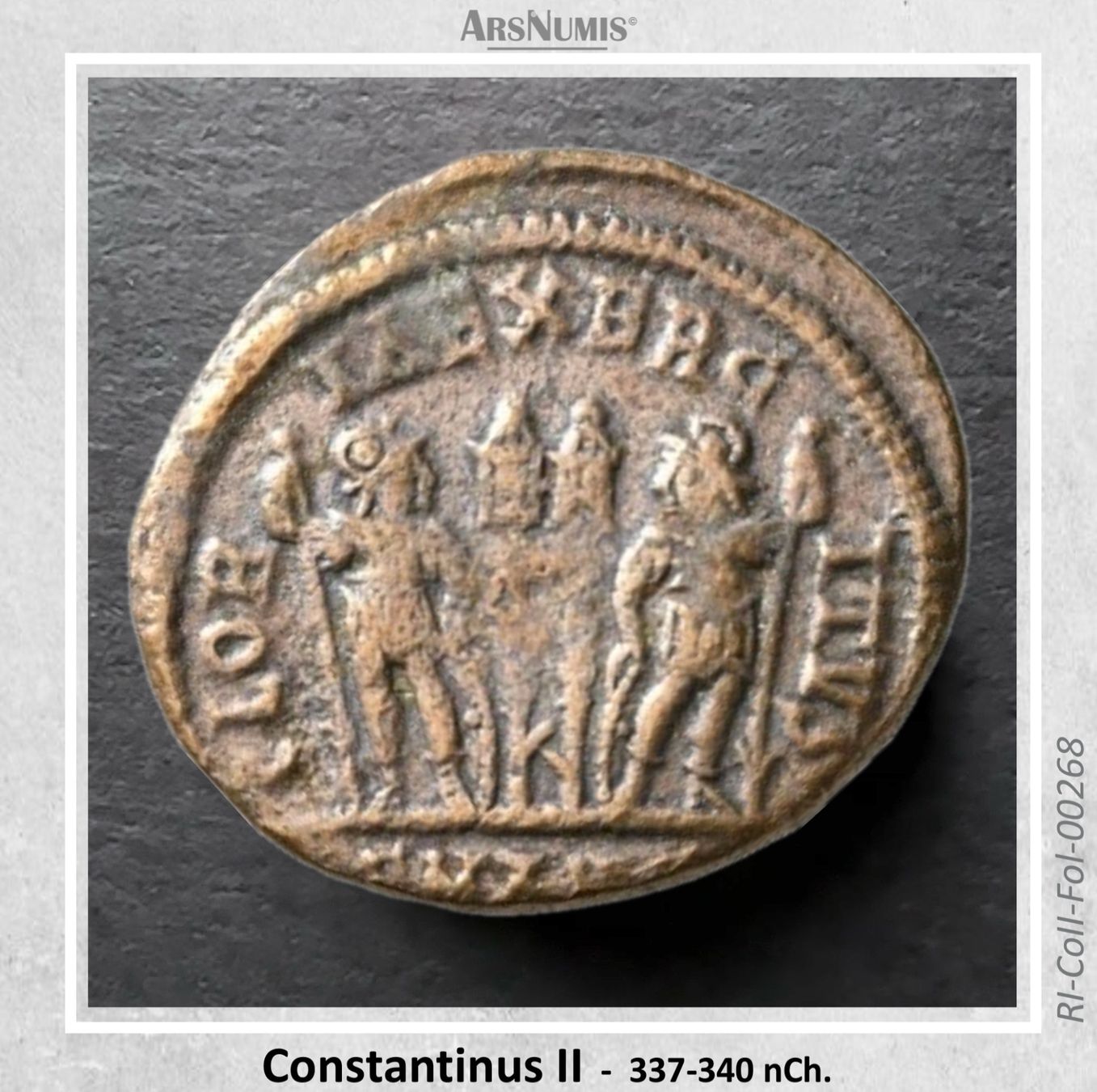 Tutti le monete: Römische Münze - Constantinus II – Usato da Oberwil b. Zug venduto da ArsNumis 1