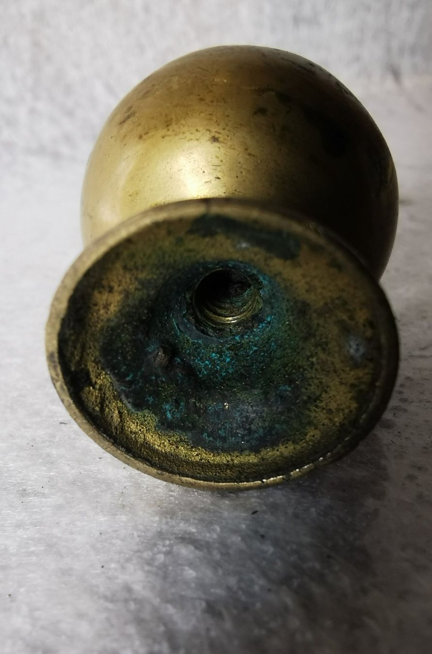 Grohe Eisenwaren: Antike Messing-Kugel D 31 mm – Gebraucht aus Vielbringen Worb von Isch-0u-guet 3
