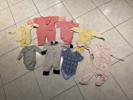 Süsses Babystrampler Kleiderpaket Gr. 60/68