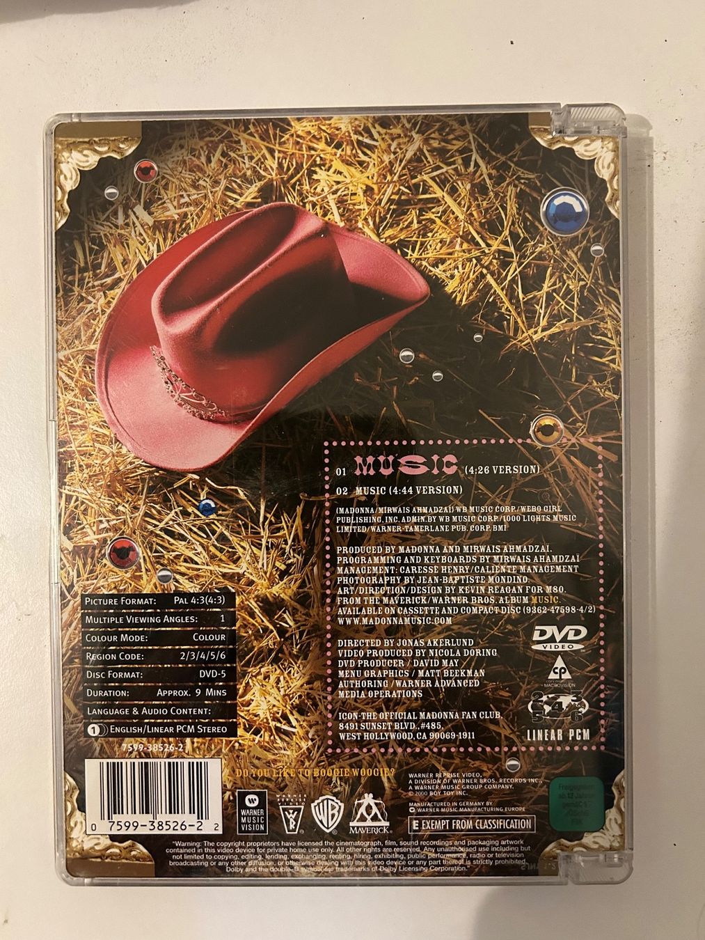 Tutti i DVDs: MADONNA MUSIC – Usato da St-Cierges venduto da Crisi53 1