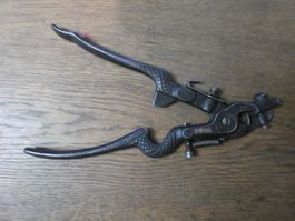 Antikes Werkzeug Sägenschränkzange um 1900–1920 (Gemany)