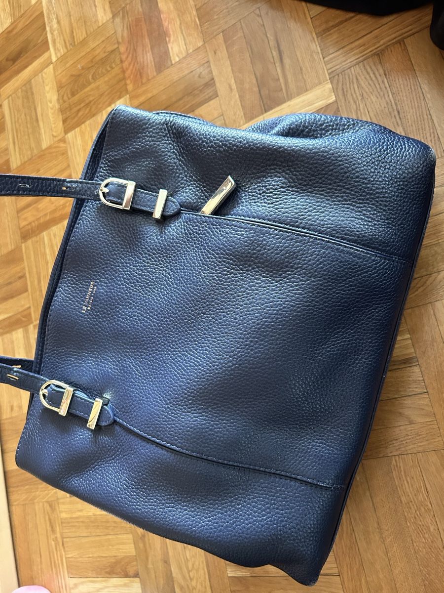 Borse da donna: Sac à main Le Tanneur Capucine Bleu – Usato da Vufflens-la-Ville venduto da newlifegva 4
