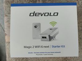 devolo Magic 2 WiFi 6 next Starter Kit, CH – Wie NEU in OVP