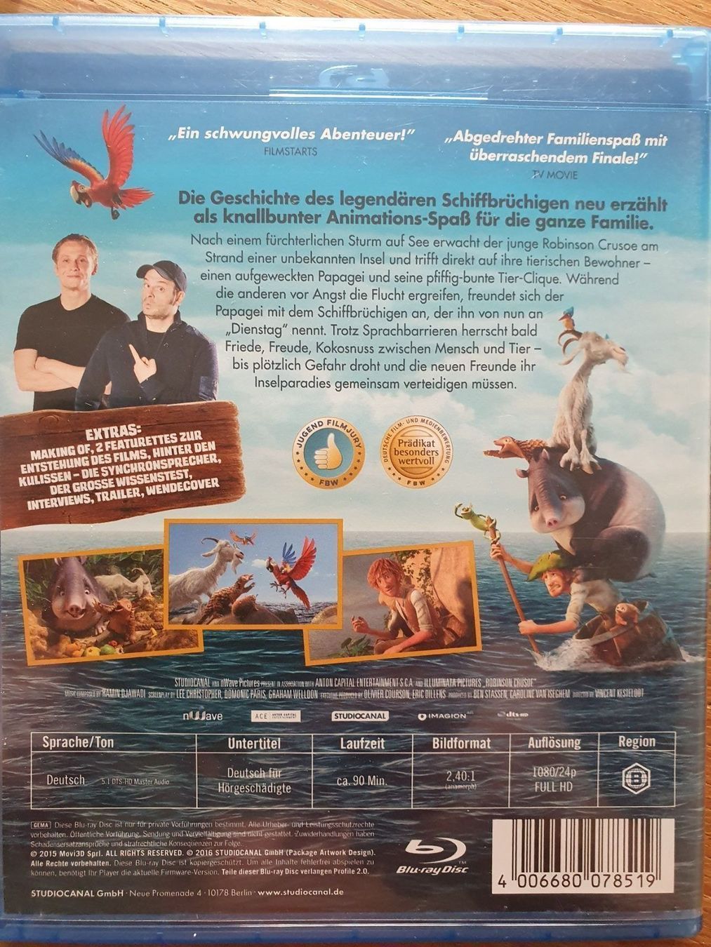 Tutti i DVDs: Blu-ray: Robinson Crusoe – Usato da Eiken venduto da Lashar 1