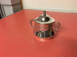 Elegantes Zuckerdose Silber Vintage