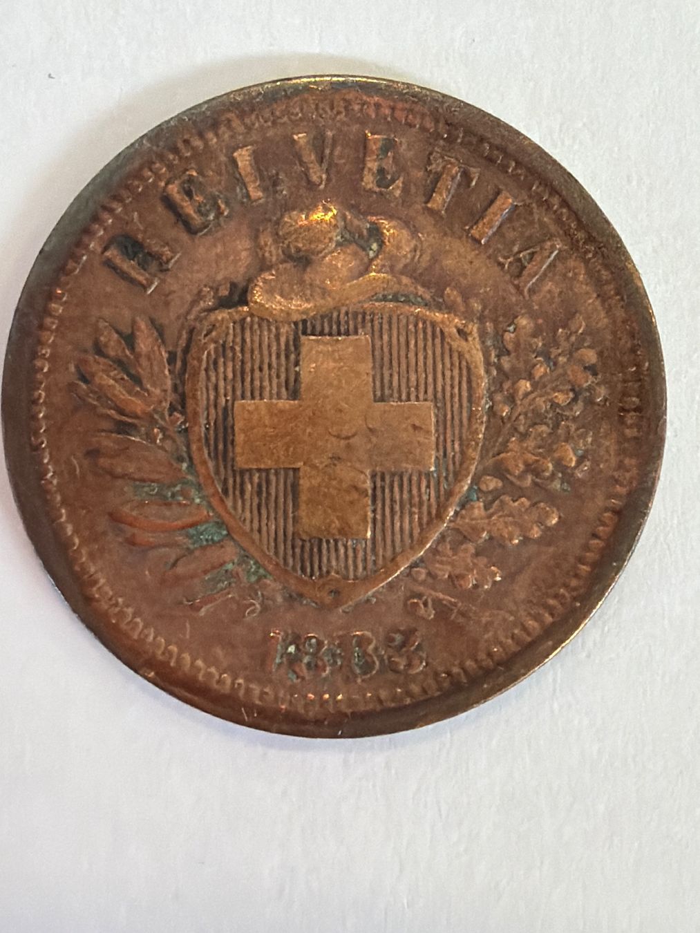 Alle Münzen: 2rp. 1883 (17) – Gebraucht aus Bonstetten von juliestore 1