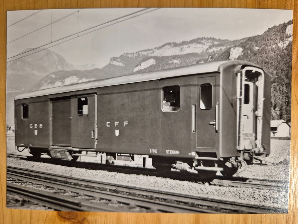 Märklin HO AC : CFF fourgon bagages D (Gebraucht) in Buttes für CHF