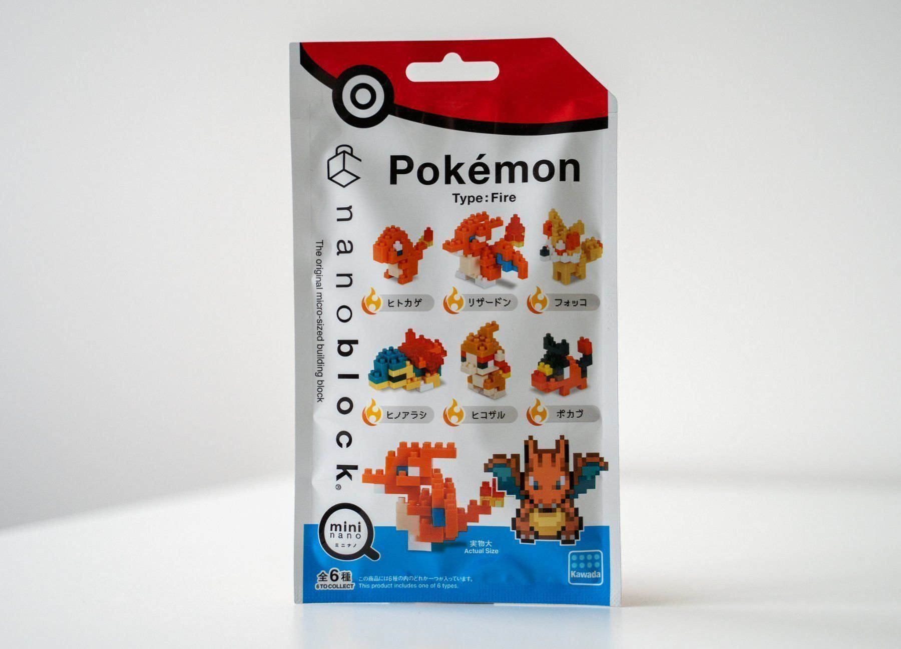 Giocattoli: nanoblock Pokemon Fire Type – Nuovo e nell'imballaggio originale da Oberdorf BL venduto da nja.nja