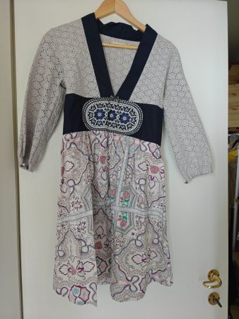 Odd Molly sovereign tunic dress embroidered cotton eyelet M