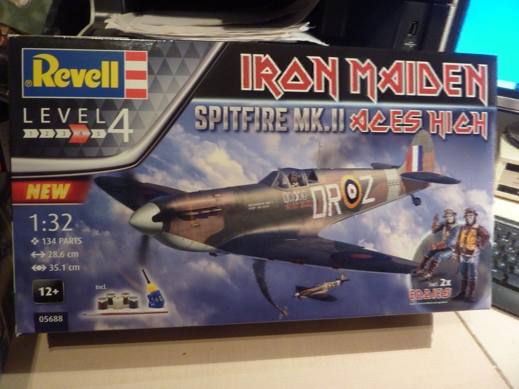 Modellbausätze & Standmodelle: IRON MAIDEN SPITFIRE MK.II – Neu und originalverpackt aus Balsthal von bouteliee