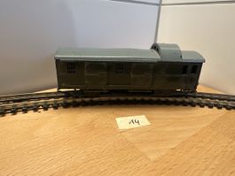 Modelleisenbahn Personenwagen grau gebrauchter Zustand