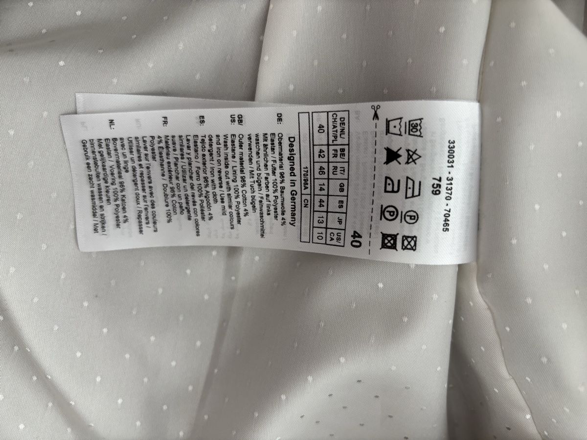 Gerry Weber Giacche: Gerry Weber Blazer, Gr. 40 neu! – Nuovo (secondo la descrizione) da Rothenburg venduto da Momo1302 4