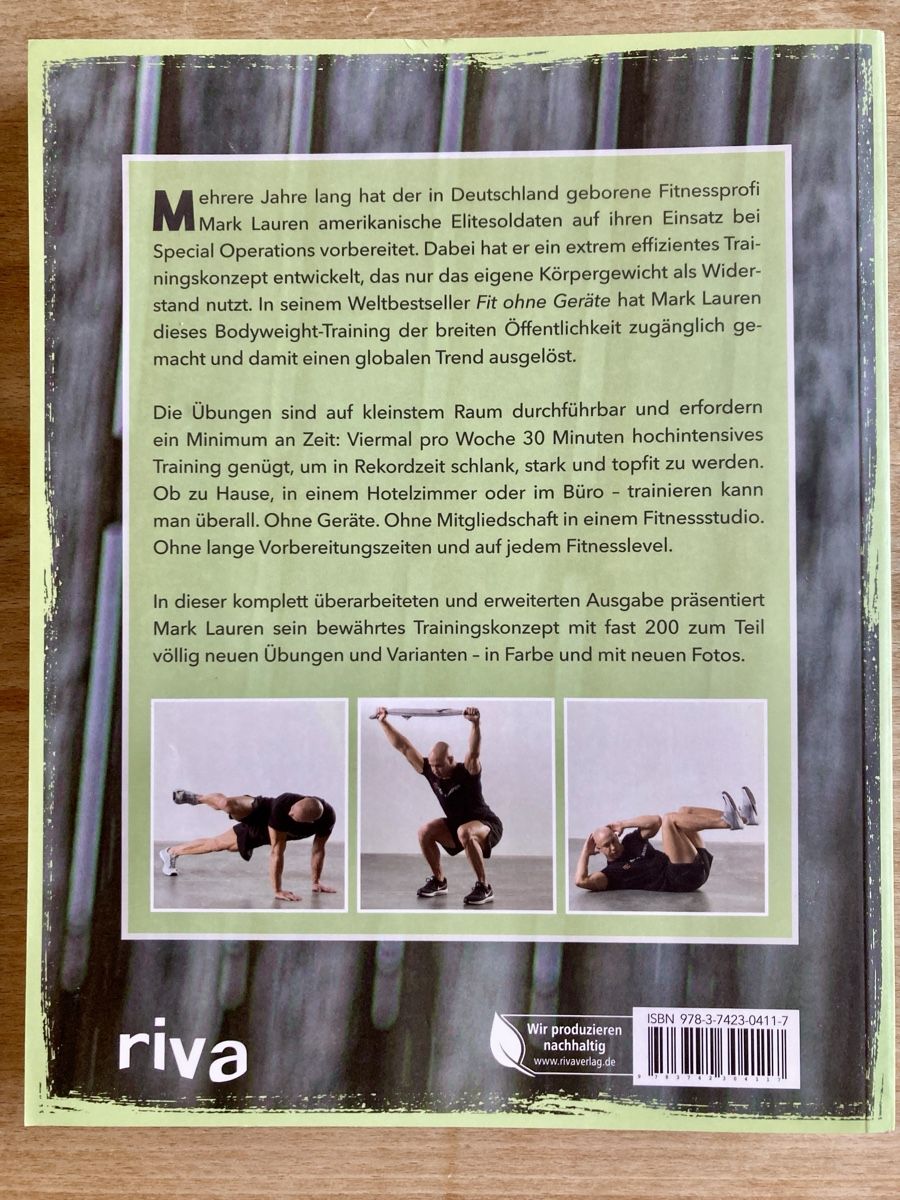 Livres: FIT OHNE GERÄTE. Mark Lauren – Neuf (Voir description) à Zürich par heyjey 1