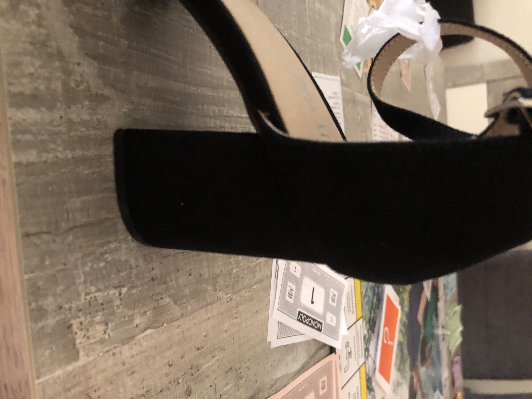 Scarpe da donna: Eleganti sandali neri ABOUT YOU, – Nuovo e nell'imballaggio originale da Uster venduto da mar_pqx5 3