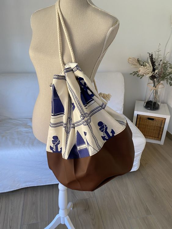 Seesack Jutesack Rucksack wie Kapten Son Anker Jute Schiff (Neu (gemäss ...