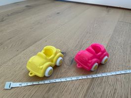 Viking Toy 2 PKW pink gelb spülmaschinenfest 👶