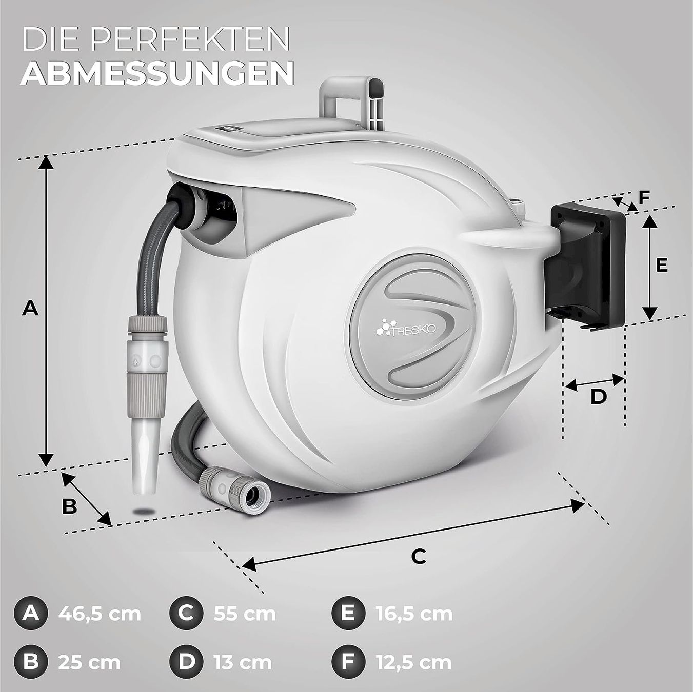Altro in Utensili da giardino: Schlauchtrommel 30m Aufroll-Automatik – Nuovo e nell'imballaggio originale da Bottighofen venduto da zaap 6