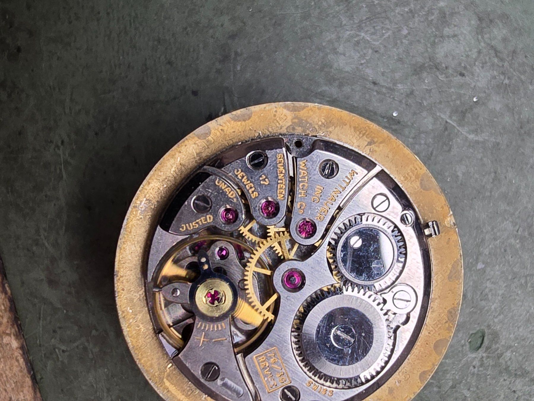 Orologi: Mouvement Wittnauer Revue 76 / 3G – Usato da Tramelan venduto da Nirdan 4