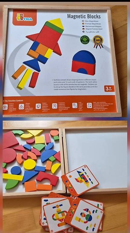 Spielzeuge: Magnet-Formen-Spiel – Gebraucht aus Reinach AG von jennyfergel