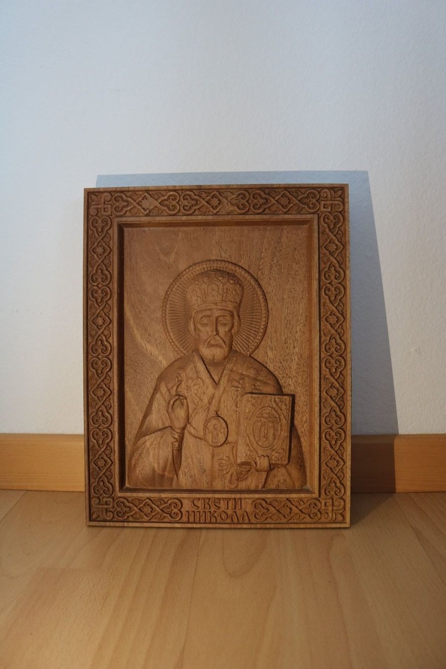 Holzschnitte: Heilige Nikolaus aus Holz – Neu und originalverpackt aus Zürich von Miki_Schreiner 2