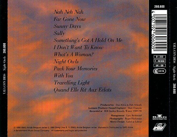 CD: CD Vaya Con Dios - Night owls (1990) – Usato da Möriken AG venduto da mineralia 1
