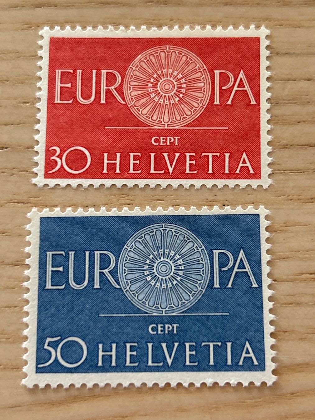 Tutti i francobolli: Briefmarke - Schweiz - Europa 1960 - postfrisch – Nuovo (secondo la descrizione) da Villnachern venduto da RicardoMary
