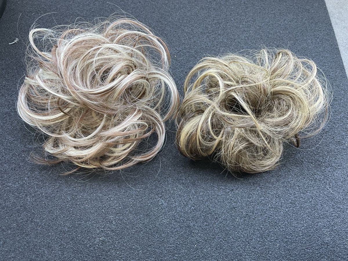 Accessori per capelli: Haargummi Dutt blondbraun meliert 2 Stk – Usato da Bronschhofen venduto da Sommernacht03 1