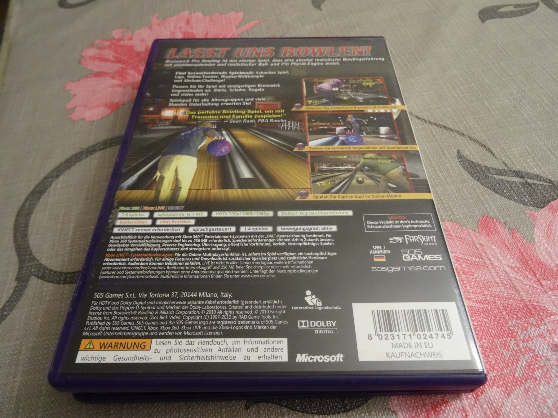 Microsoft Spiele: Xbox 360 Kinect - Brunswick Pro Bowling – Gebraucht aus Olten von Disc-Ausverkauf 2