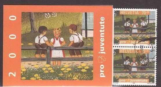 Alle Briefmarken: 2000 Markenheft  Plaudernde Kinder PJ wie Neu – Gebraucht aus Rheinau von loxis