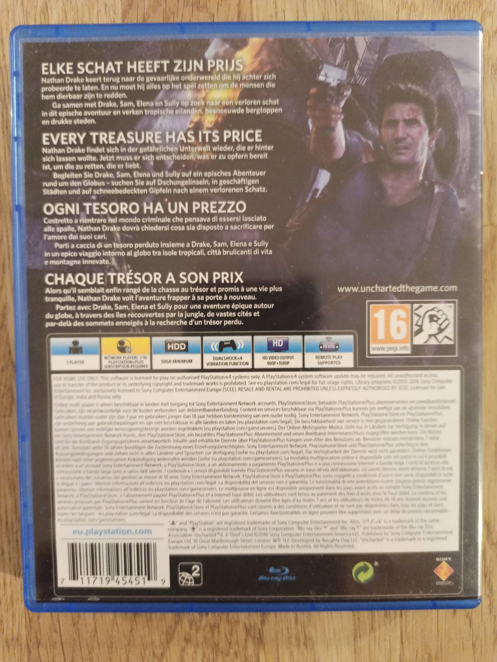 Giochi: Uncharted 4 A Thief's End PS4 / PS5 – Usato da Oberweningen venduto da mar_87mx 1