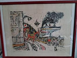 ALOIS CARGIET LITHOGRAFIE 