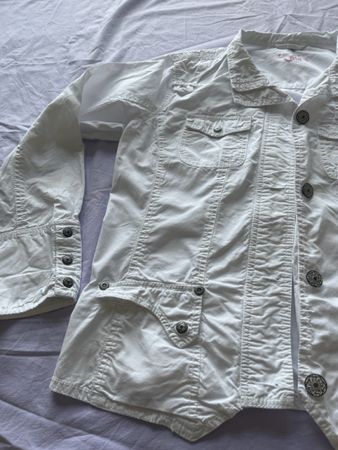 weisse Cecil Jacke für den Sommer