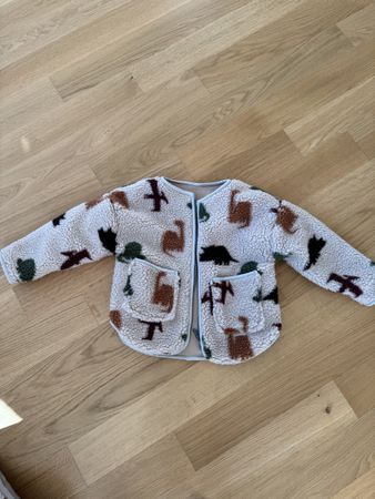 Kinder teddyjacke fleece grösse 110 neu